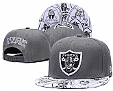 Raiders Team Logo Gray Adjustable Hat GS,baseball caps,new era cap wholesale,wholesale hats